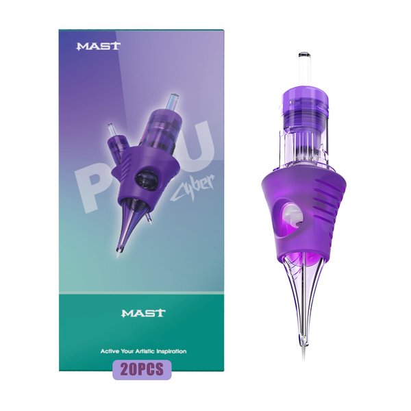 Mast Tattoo Cyber Cartridges Needles Disposable 20 Tattoo Needles Round Liner Super Bugpin 1003RL