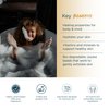 Abundant Natural Health Magnesium Exfoliating Body Bar Enriched With Goat’s Milk and Olive Oil to Soothe and Hydrate Skin, Gentle Exfoliator, 90g