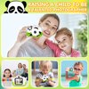 Kids Camera for Toddlers Age 3-12, YYPLIAN 48MP Hd Digital Camera for Kids, 1080P HD Kids Digital Video Cameras for Toddler with 32GB SD Card, Cartoon Sticker DIY, Lanyard