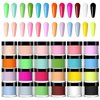 24 Color Acrylic Nail Powder Set, Acrylic Powder Set, Nail DIY Art Design, Acrylic Nail Art 3D Nail Sculpture French Nail Extension, Gift for Women