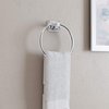 Design House 533091 Millbridge Classic Towel Ring, Polished Chrome