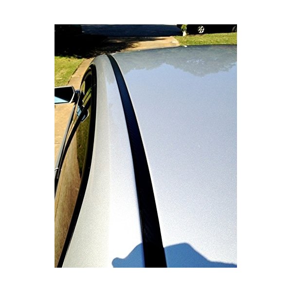 2008-2017 Dodge Challenger Black Roof Trim Molding Kit 2009 2010 2011 2012 2013 2014 2015 2016