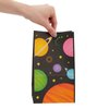 BLUE PANDA 36 Pack Outer Space Themed Party Favor Bags for Kids Birthday Supplies, Solar System Planet Design Treat Bags (5.5 x 8.7 x 3.3 In)