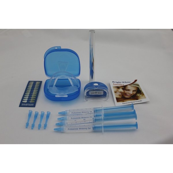 Teeth Whitening Home Kit with White LED Light
