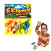 Extreme Stretchies - Monkey from Deluxebase. Pack of 4 Small Zoo Animal Stretchy Toys. Perfect for kids, great party favors and pinata stuffers