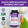 New Chapter Nerve Health Supplement for 3-in-1 Nerve Support from Head to Toe—Vitamin B1 Generates Energy for Nerves,Vitamin B6 Enhances Nerve Communication,Vitamin B12 Builds Nerve Insulation,30ct