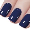 Vishine Gelpolish Manicure DIY Long-lasting Gel Nail Polish Lacquer Shiny Color UV LED Soak Off Glitter Midnightblue(1029)
