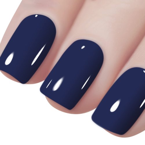 Vishine Gelpolish Manicure DIY Long-lasting Gel Nail Polish Lacquer Shiny Color UV LED Soak Off Glitter Midnightblue(1029)