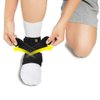 Bracoo Ankle Support Brace For Men & Women, Adjustable Compression Sleeve Strap Wrap, Sprain, Arthritis, Pain Relief, Sports Injuries and Recovery, Breathable Neoprene Brace, FS10