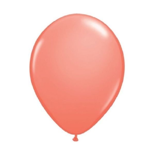 LOONBALLOON 50 Dark Coral Pink 12" Birthday Party Baby Shower Wedding Deluxe Latex Balloons