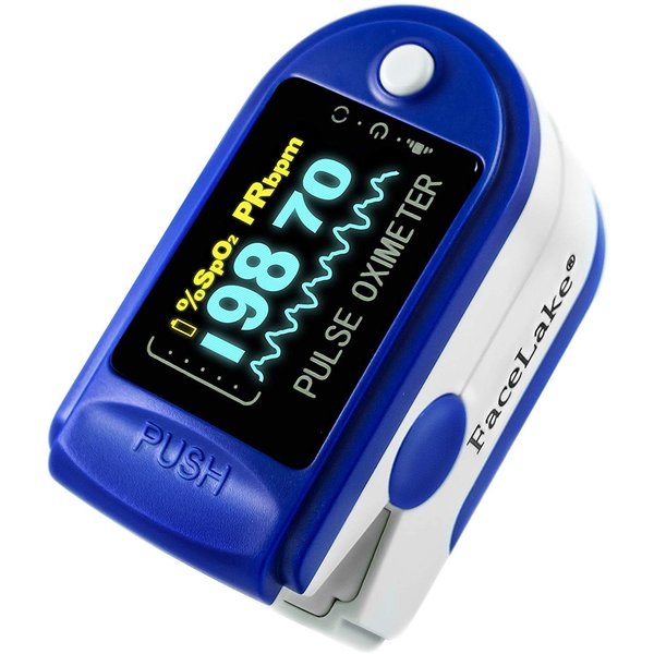CMS-50D Pulse Oximeter,CMS50DA,Lanyard, Carrying Case included