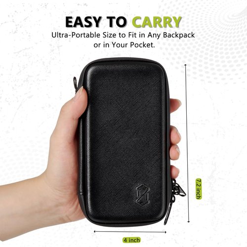 Smell Proof Bag with 4 Tubes Odor Proof Bag Carbon Lined Pipe Pouch Odorless Bag King Size Medicine Locking Storage Container Fit in Pocket for Traveling -Great Gifts for Friend(Black)