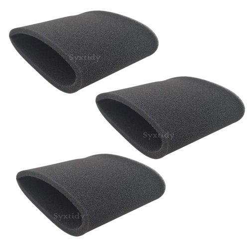 3 Pack 90585 Foam Sleeve VF2001 Foam Replacements Filters For Wet Dry Vacuum Cleaner, Fits Most Shop-Vac, Vacmaster & Genie Shop Vacuum Cleaner, Replace Parts # 9058500