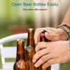 Mcyye 6PCS Colorful Mcyye Beer Bottle Openers, Premium Metal Keychain Bottle Opener, Beverage Bottle Opener for Men, Women, Small and Practical, Easy to Carry, Open the Lids of Beer Bottle Easily