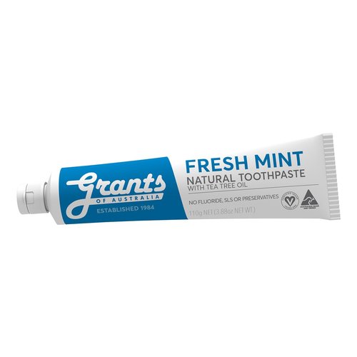 Grants of Australia - Natural Toothpaste Fresh Mint with Tea Tree Oil - 3.85 oz.