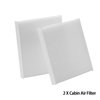 CY08221P Cabin Air Filter Compatible with Kenworth T680 T880 Peterbilt 567 579 Cummins ISX ISXG Replaces# X1987001 PA30093 AF55839 PA4405 (2Pcs)