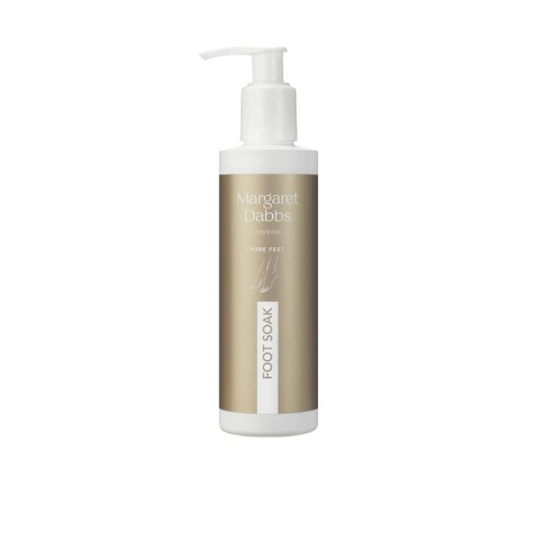 Margaret Dabbs London Pure Reviving Foot Soak for Aching and Tired Feet and Ankles with Buriti Oil and Turmeric Extract 200ml