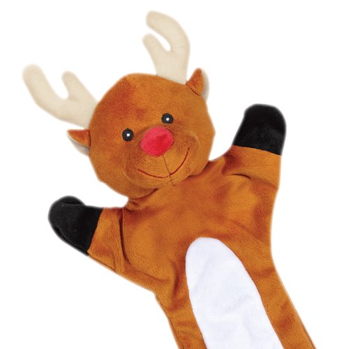 Zanies Festive Unstuffies Dog Toy, Reindeer