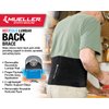 MUELLER Sports Medicine 4-in-1 Lumbar Back Brace with Removable Hot/Cold Pack, for Men and Women, Black, One Size