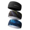 Empirelion Lightweight Sports Headband 3.5" Wide Single-Layer Sweat Soft Comfy Hair-Band Men Women