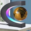 Magnetic Levitation Floating Globe with LED Light, Office Decor, Levitating Globes Desk Decor, Holiday Gifts for Men | Father | Husband | Boyfriend | Kids | Boss, Xmas Gifts(Golden)