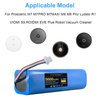 CTYORK Li-ion 14.4V 5600mAh Cleaner Battery, Replacment Battery for Proscenic Robot Vacuum Cleaner M7PRO M7MAX M8PRO Cleaner M7 Max M8 Pro, Lydsto R1, Uoni V980 Max