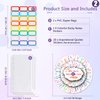 100 Envelopes Money Saving Challenge Binder, A5 Budget Binder with 25 pcs Cash Envelopes, 3 pcs Reusable Laminated Trackers Saving, Money Organizer，African American Women Queen Inspirational
