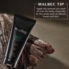 Malbec Vert Moisturizing Body Lotion for Men by O Boticário, Scented Moisturizer Non-Greasy Hydrating Cream for Dry Skin, 6.8 Ounce