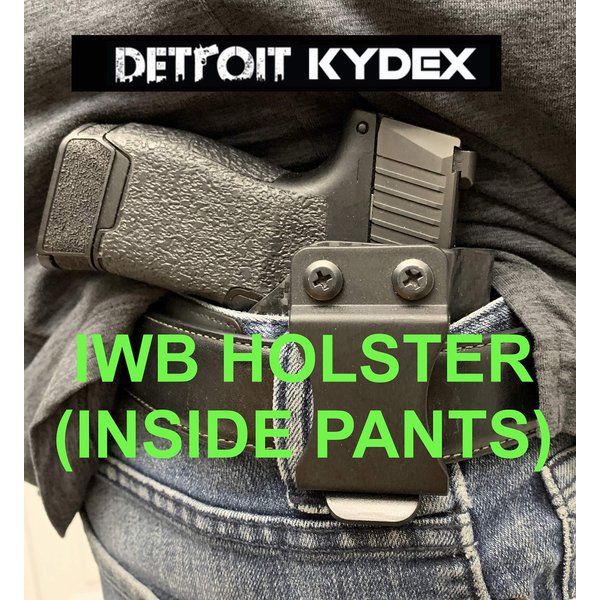 Shield XDS LC9 SIG Ruger S&W Uzi 1911 Sccy LCP Nano & More Magazine OWB IWB Kydex Holster (Carbon Fiber, Jennings .22)