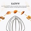 Stainless Steel K45DH Coated Anti-Stick Dough Hook & K45WW Wire Whip & K45B Coated Flat Beater Stand Mixer Accessories For Kitchen Tilt-Head Aid Stand Mixer by puxyblue
