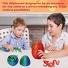 3D Printed Dragon Egg, Mystery Crystal Dragon Fidget Toys, Articulated Dragon, Flexible Joints Home Decor Executive Desk Toys, Autism/ADHD Easter Toys Gifts
