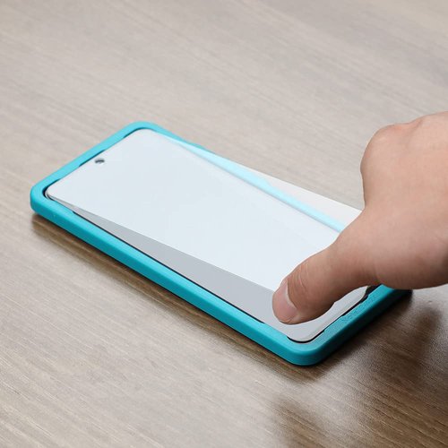 Ibywind Screen Protector For Xiaomi Poco X3/X3 Pro,with 2Pcs Tempered Glass,1Pc Camera Lens Protector,1Pc Backing Carbon Fiber Film [Fingerprint Reader,Easy to install]