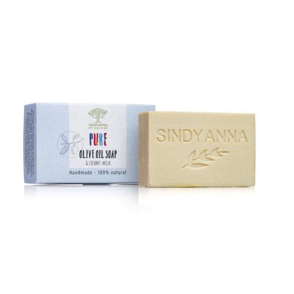SINDYANNA OF GALILEE fair trade olive oil soaps (Milk)