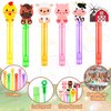 24 Pack Farm Party Favors Bubble Wands Set, 6 Style Farm Animal Theme Party Favors