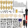 Wood Burning Kit for Beginners, 73PCS Professional Wood Burning Pen and Accessories Wooden Kits Embossing Carving and Wood Burning