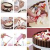 Cake Pouring Kit Anti Cake Support Structure Reusable DIY Decorative Cake Kit Baking Tools Create Cakes Easily for Birthday Parties,Weddings,Celebration Dinners