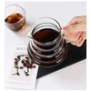 Glass Coffee Server for Drip Coffee Maker, Standard Glass Coffee Carafe, Coffee Pot with Lid, Clear, 02 600ml(20oz)