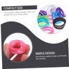 KITANDOVE 12-pack Silicone Scissor Finger Ring Inserts - Barber's Choice for Hair Shears Grips - Ideal for Dog Grooming Scissors - Hair Styling Tools - Comfortable & Soft Thumb Ring Grips -