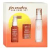 Glow anywhere Sun Care Set Shimmer Oil Sunscreen 1oz Shimmer Glow Stick and After Sun Serum + Sticker