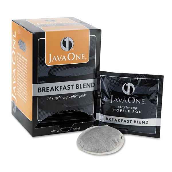 Distant Lands Coffee : Single Cup Coffee Pods, Breakfast Blend, 14 Pods/box -:- Sold as 1 BX