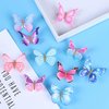 LOCOLO 20Pcs Hair Clips Butterfly Hair Clips Butterfly Snap Clips Barrettes for Toddlers Baby Girl and Women