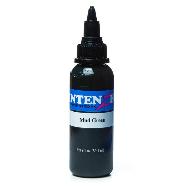 Intenze Mud Green Tattoo Ink 2oz