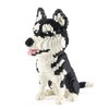 Husky Micro Building Block Dogs Mini Block Animal Dog Building Animal Set DIY 3D Block Toy Building Blocks for Kids Or Adult 1900 Pieces