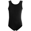 Magic Town Leotards for Girls Toddler Ballet Dance Tank Top Gymnastics bodysuit (6-8,Black)