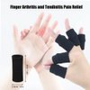 Finger Support Compression Sleeves (30Pcs), Breathable Thumb Support Brace Splint Arthritis Sleeve for Finger Joint Pain Relief, Comfortable Finger Protector for Triggger Finger Sports Aid Support