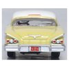 Oxford Diecast 1958 Chevy Impala Sport Colonial Cream with Snowcrest White Top 1/87 (HO) Scale Diecast Model Car 87CIS58002
