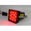 MAXXHAUL 50021 Trailer Hitch Cover with 12 LED's Brake and Tail Light Functions, 1 Pack