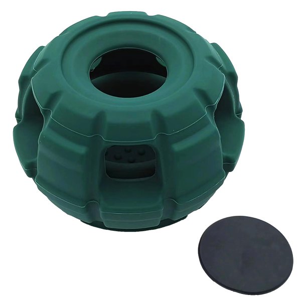Ysnzaq Chew Toy for Dogs, Edible Grade Silicone Material, Fillable Dog Food Chew Toys, Dog Puzzle Toy