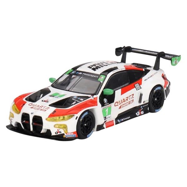 M4 GT3#1 Corey Lewis Bryan Sellers Madison Snow Paul Miller Racing IMSA GTD Winner 12 Hours of Sebring 2023 Limited Edition 3000 Pieces Worldwide 1/64 Diecast Model Car True Scale Miniatures MGT00640