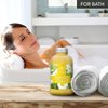 Bath Sea Salt Chamomile 21.16 Oz (600g) - Bath Salts with Natural Chamomile Extract for Bath Soak - Relaxing Bath - Body Care - Muscle Relaxation - Aromatherapy Bath Salts - Herb Bath Salt